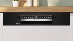 Bosch SMI4HCB19E, Série 4, Lave-vaisselle encastrable, 60cm, 14 couverts, Silence Plus 42 dB, Bandeau noir