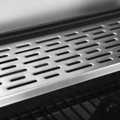 Barbecue duo au gaz VESUVIO - 3 brûleurs + plancha 3 brûleurs -