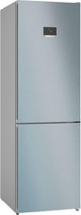 KGN367LDF- Série 4,Réfrigérateur combiné pose-libre,186 x 60 cm,Inox