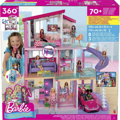 2025 Casa delle bambole Barbie DreamHouse con oltre 70 accessori,ascensore funzionante,luci e suoni -
