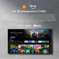 Xiaomi TV F Pro 32, 81 cm (32 Pouces), QLED, Smart TV, Fire OS7, Contrôle Vocal Alexa, Dolby Audio™, DTS Virtual:X, DTS-HD, Compatible avec Apple AirPlay