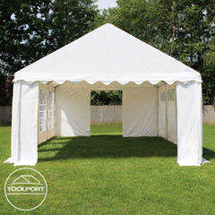 3x6 m Tente de réception/Barnum Blanc Toile de Haute qualité PVC 700 N