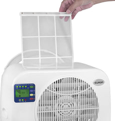 EUROM Split Climatiseur AC2401 pour caravane camping-car bateau bus camping-car caravane mobil-home | Climatiseur mobile avec 2400 BTU | Modèle amélioré du légendaire climatiseur AC2400