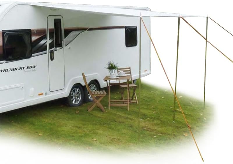 Unikka Comfort Pare-Soleil pour Caravane Camping-Car Compatible avec Thule Fiamma (400 * 240cm)