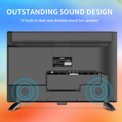 TV 19 Pouces,Full HD 1080P LED avec Récepteur Numérique T2/H.256 DTT Freeview, 12v avec HDMI USB et entrée RCA VGA,Convient pour la Chambre,la Cuisine,Camping Car (1920 * 1080)