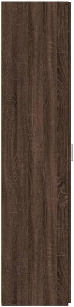 vidaXL Buffet Haut chêne Marron 30x42,5x185 cm Bois d'ingénierie, Buffet, Armoire de Rangement, Panneau latéral, Armoire, Armoire latérale