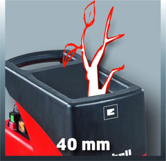 Einhell Broyeur de végétaux silencieux GC-RS 2540 (2000 W, Régime 40 trs/min, sac de ramassage de déchets 50L) Livré avec un sac
