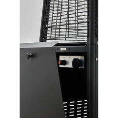 Chauffage extrieur gaz - Pyramide - Noir - 13 kW - Housse de protection Favex -