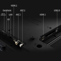 CHIQ L32QM9G 32 Pouces (80 cm) FHD Smart Téléviseur QLED HDR10 Google TV Google Assistant Tuner Triple Dolby Audio DBX-TV Chromecast intégré HDMI USB sans Cadre en Métal Noir