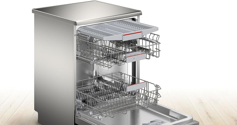 SMS4EMI01E - Srie 4 - Lave-vaisselle Pose-libre - 60 cm - 14 couverts - Silence Plus 42 dB - Inox -