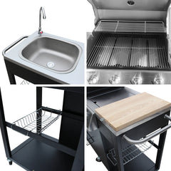 Cuisine d'extrieur TEXAS - 4+1 br没leurs -