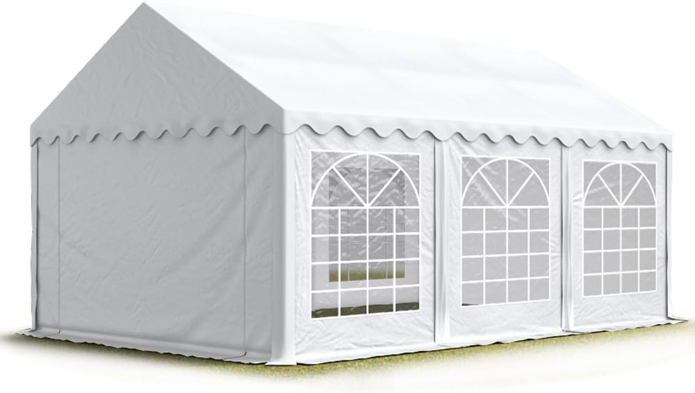 3x6 m Tente de réception/Barnum Blanc Toile de Haute qualité PVC 700 N