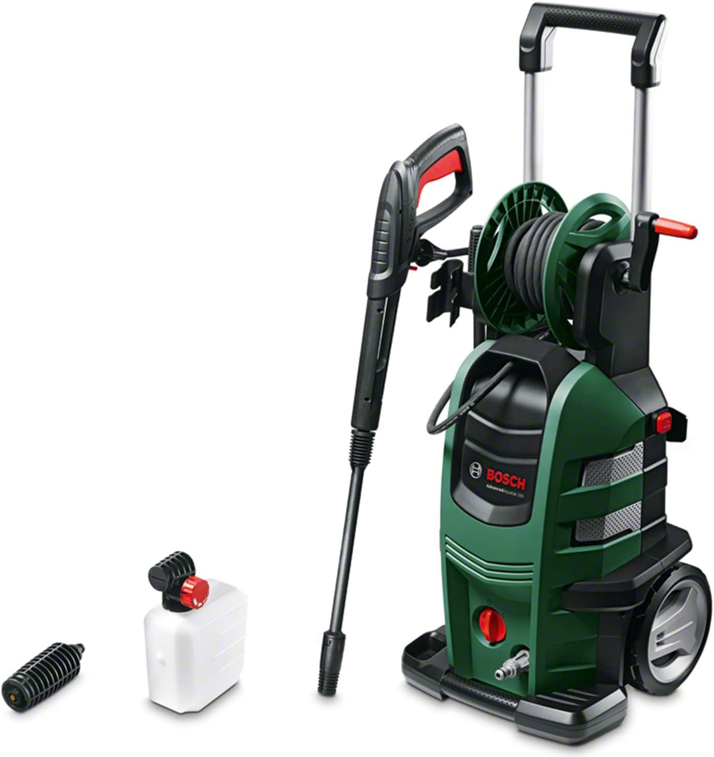 Home and Garden Nettoyeur haute-pression - AdvancedAquatak 160 (2600 W,160 Bars,Débit maxi 580 l/h,Câble 5 m,Set d'accessoires)