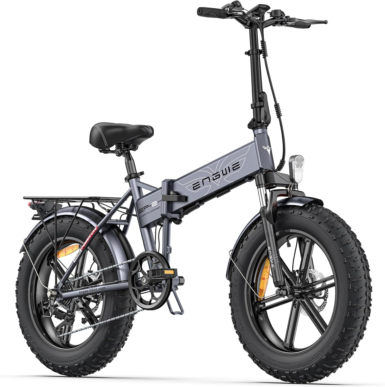 EP-2 Pro Vlo lectrique Pliable 20 脳 4.0 Fat Bike Electrique 7 Vitesses avec Batterie Amovible 48V 13Ah Autonomie 120km Tout-Terrain & VTT & Plage & Neige -