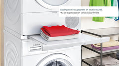 Bosch WTH8300DFR, Série 4, Sèche linge, Pompe à chaleur, 8 kg, Blanc