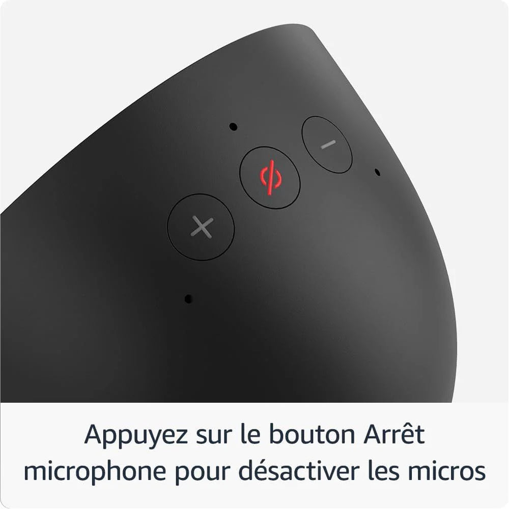 Echo Spot 2024 Noir Assistant vocal connect -