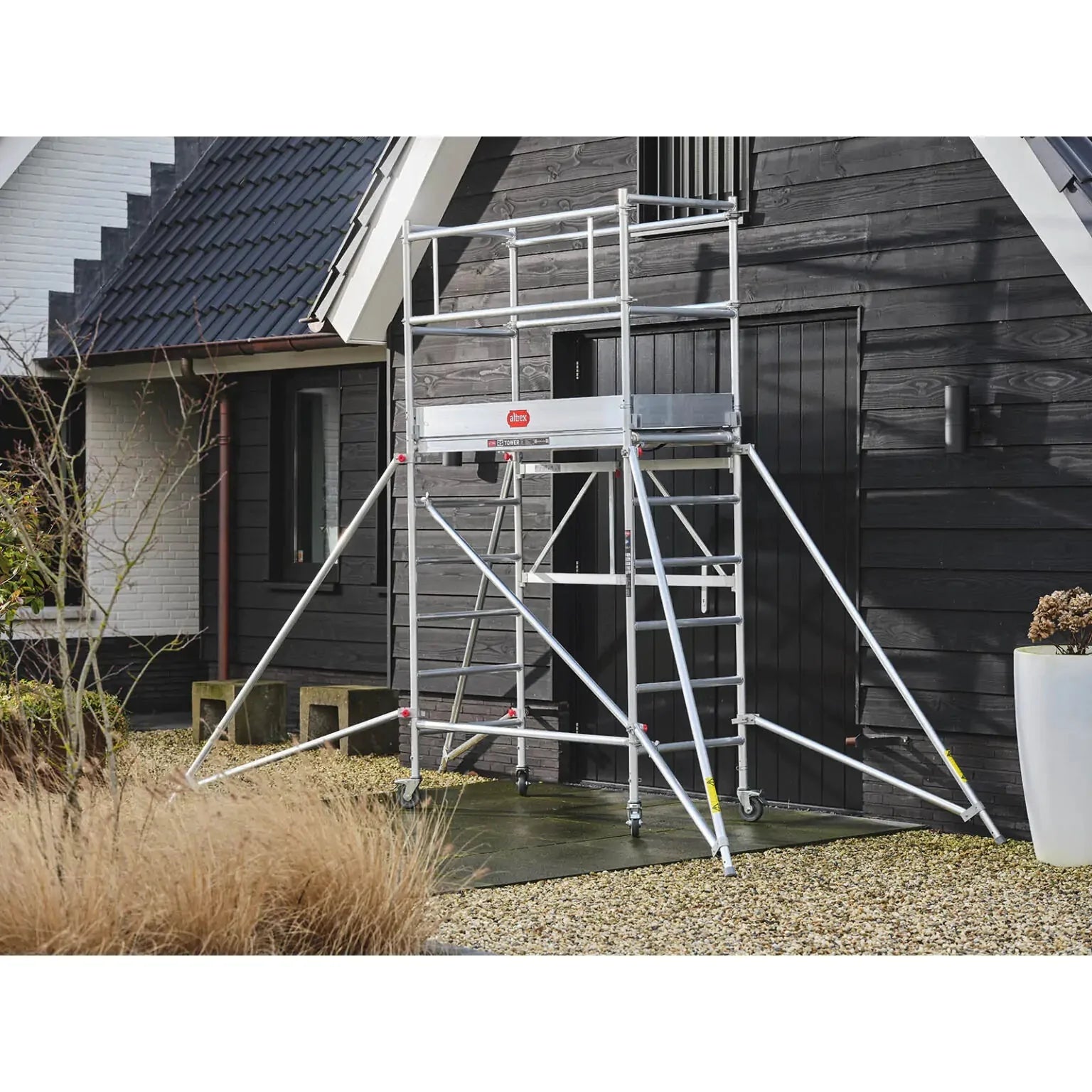 chafaudage tlescopique 7,80m Aluminium - dmontable chafaudage mobile -