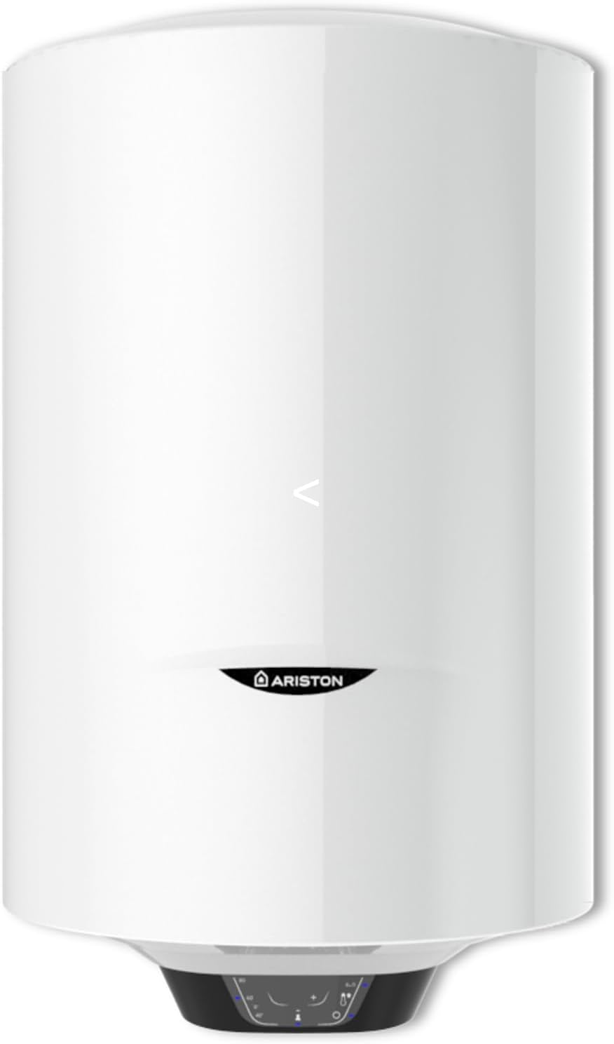 Ariston PRO1 ECO 80L - Chauffe-eau Electrique Vertical Mural Ø450 mm - Intelligent Fonction ECO - Classe B - Conçu et fabriqué pour être installé en France