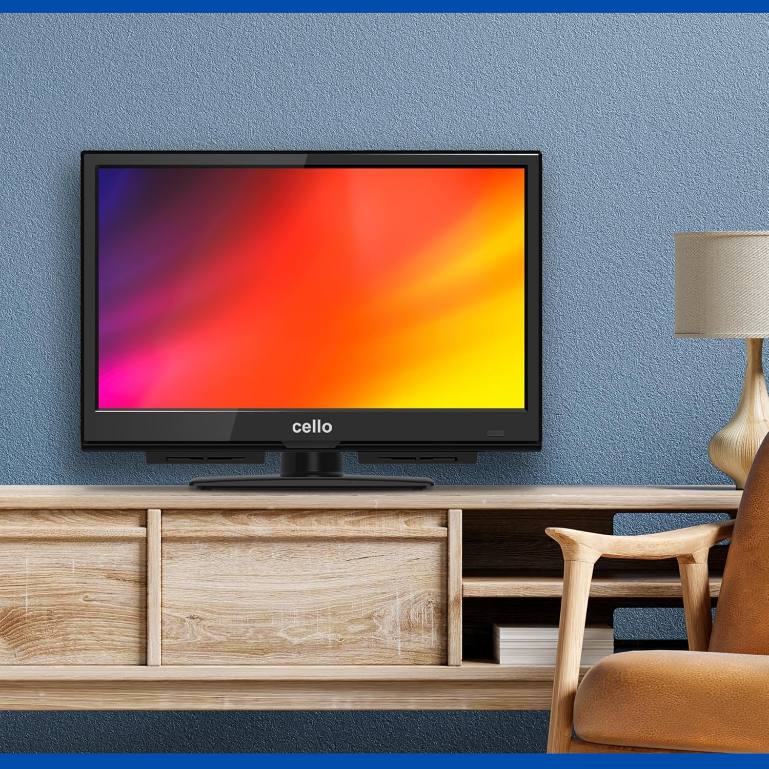Cello C1624F 16" Full HD LED TV Integrierter -Player Triple Tuner DVB-T/T2-C-S/S2 HDMI USB 230V „Pitch Perfect Sound“ für EIN einzigartiges Klangerlebnis