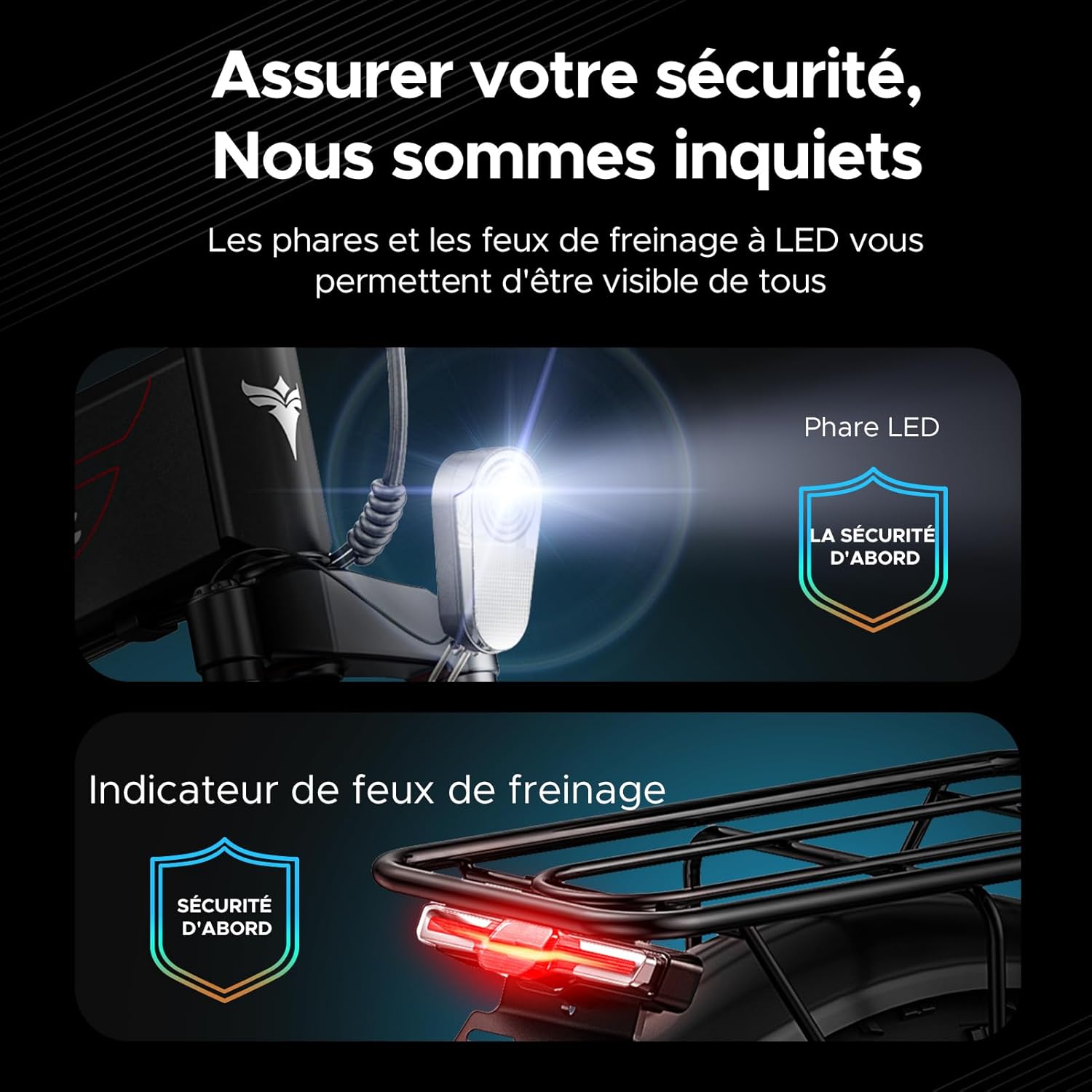 EP-2 Pro Vlo lectrique Pliable 20 脳 4.0 Fat Bike Electrique 7 Vitesses avec Batterie Amovible 48V 13Ah Autonomie 120km Tout-Terrain & VTT & Plage & Neige -