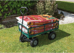 Draper Chariot de Jardin en Acier grillag Vert,200kg
