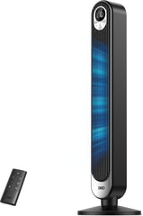 Dreo Ventilateur Colonne Silencieux, Puissant Vitesse 7,92 m/s, Ventilateurs Tour de 106cm avec Télécommande, 6 Vitesses, 4 Modes, Minuterie 12H, Oscillant à 90° pour Grande Chambre