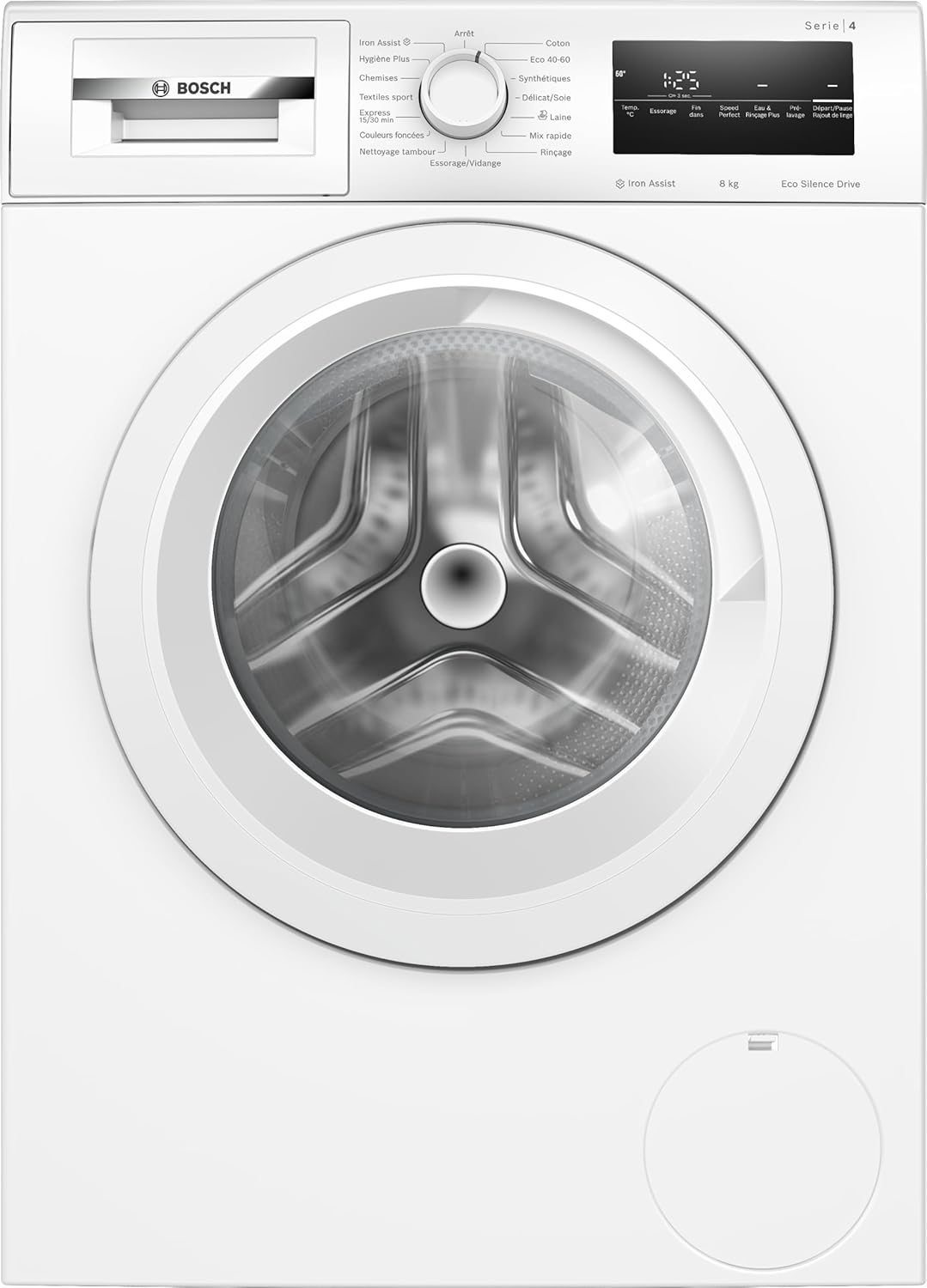 WAN24228FR,Série 4,Lave linge hublot,8 kg,1200 trs/min,Blanc -