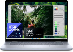 Dell Inspiron 16 PC Portable 2-en-1 écran 16" FHD+ (1920 x 1200) Intel Core Ultra 5 Series 1 Graphique Intel 16 Go RAM 512 Go SSD Windows 11 Home Clavier AZERTY rétroéclairé Bleu