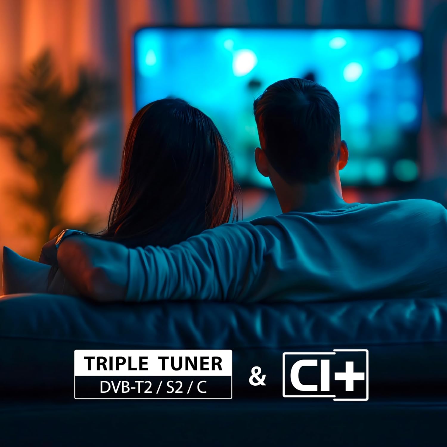 DYON Smart 32 VX Téléviseur 80 cm (32 pouces) (HD Smart TV, HD Triple Tuner (DVB-C/-S2/-T2), App Store, Prime Video, Netflix, YouTube, DAZN, +), Noir