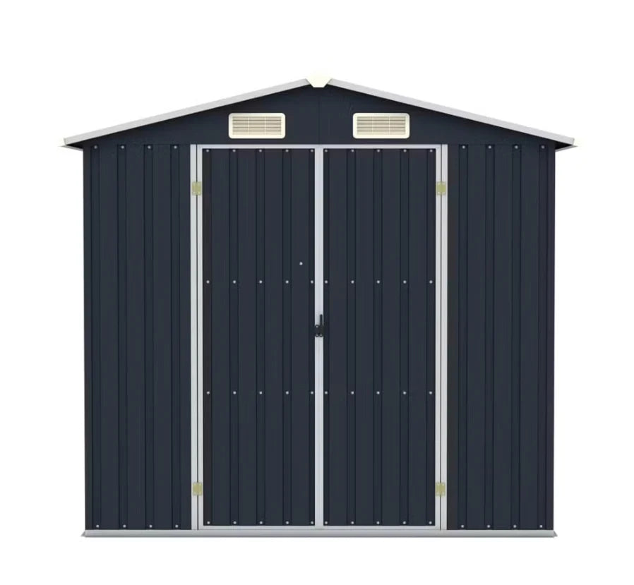 Abris de Jardin Gris Mtal 205 x 183 x 129 cm -