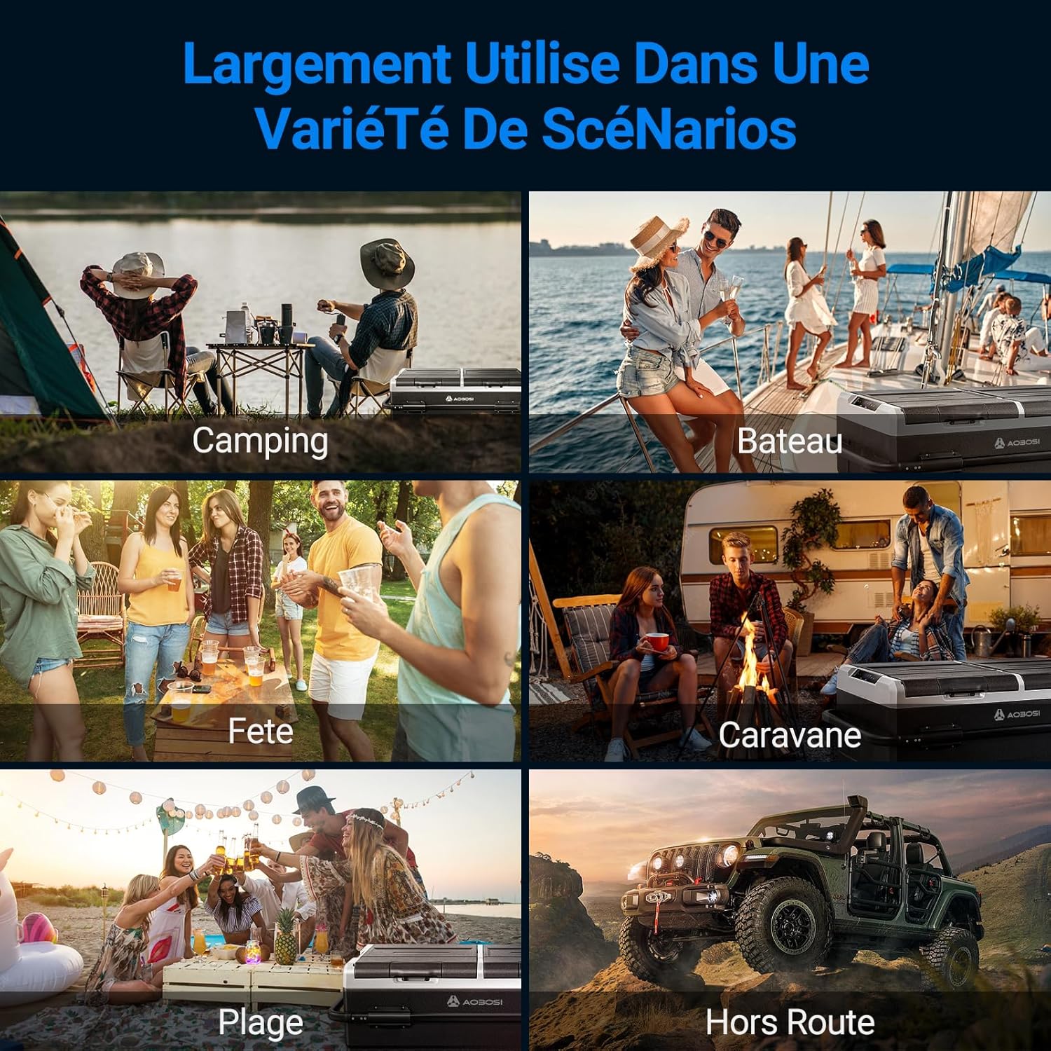 115L Glaciere Electrique Double Zone,Glaciere a Compression WiFi APP,12 V/24 V et 100-240 V Frigo Camping,-20 à 20 pour Voiture,Camion,Bateau,Camping,Car,Caravanes,Voyageant,Maison