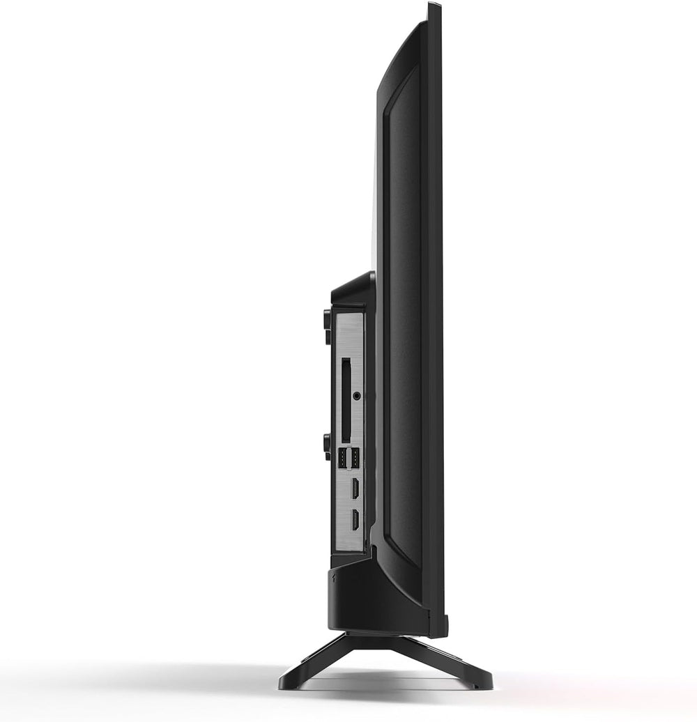 TuTu Téléviseurs 32 Pouces (80 cm) LED Central Pied TV HD Ready Triple Tuner (DVB-C / T2 / S2) HDMI x2 CI+ Lecteur multimédia USB 2.0 Mode hôtel Dolby Audio 2024