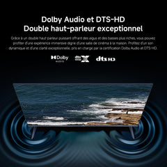Xiaomi TV F Pro 32, 81 cm (32 Pouces), QLED, Smart TV, Fire OS7, Contrôle Vocal Alexa, Dolby Audio™, DTS Virtual:X, DTS-HD, Compatible avec Apple AirPlay