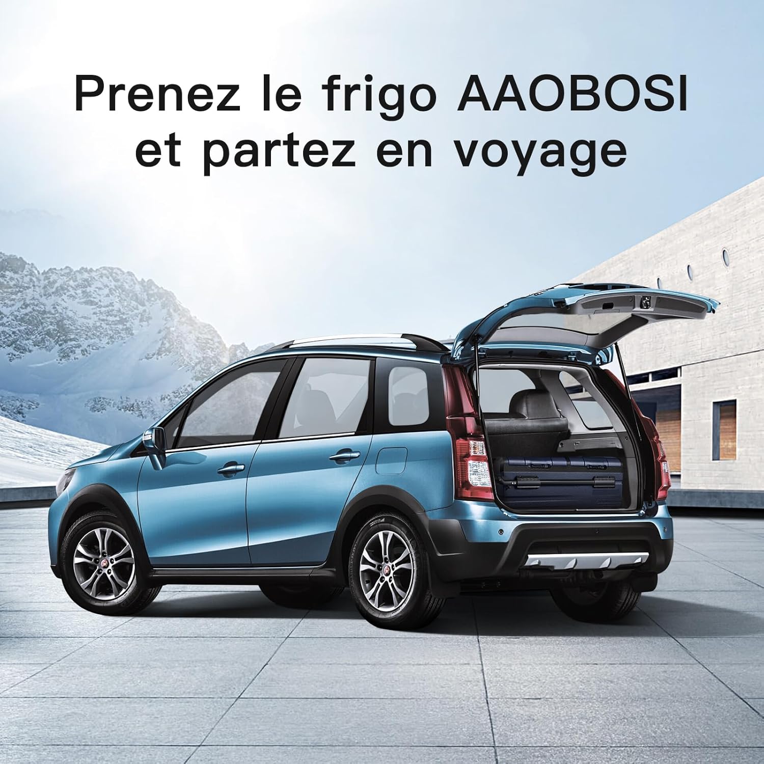 115L Glaciere Electrique Double Zone,Glaciere a Compression WiFi APP,12 V/24 V et 100-240 V Frigo Camping,-20 à 20 pour Voiture,Camion,Bateau,Camping,Car,Caravanes,Voyageant,Maison