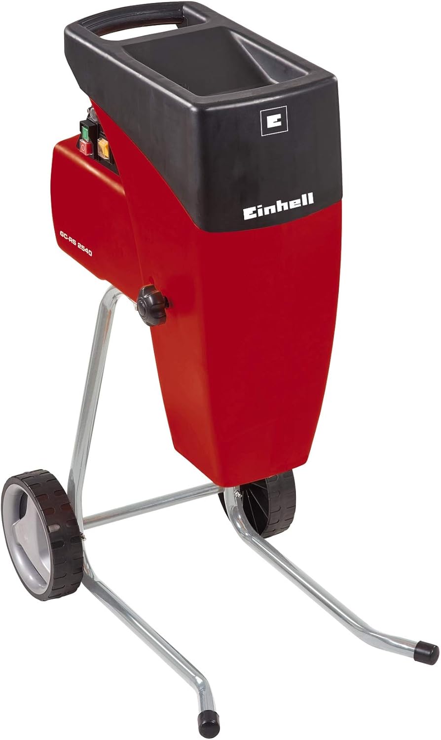 Einhell Broyeur de végétaux silencieux GC-RS 2540 (2000 W, Régime 40 trs/min, sac de ramassage de déchets 50L) Livré avec un sac