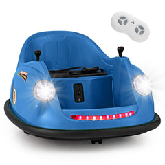 Auto-tamponneuse Electrique 12V pour Enfants Alimente par Batterie Tlcommande Lumires LED Musique pour les 2-5 Ans Rose/Rouge/Bleu -