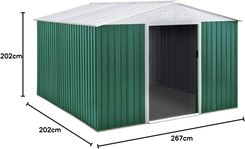 Abri de Jardin mtal Rosas - 7,06 M虏