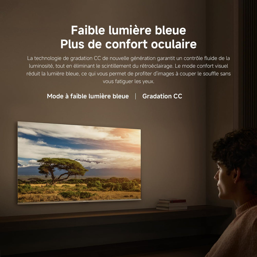 Xiaomi TV F 50 127 cm (50 Pouces) 4K UHD Smart TV Fire TV Contrôle Vocal Alexa HDR10 MEMC Mode Game Boost 120Hz 2Go+32Go Compatible avec AirPlay