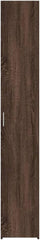 vidaXL Buffet Haut chêne Marron 30x42,5x185 cm Bois d'ingénierie, Buffet, Armoire de Rangement, Panneau latéral, Armoire, Armoire latérale