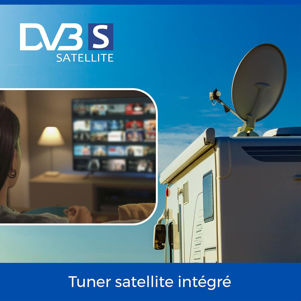 Cello C1624F 16" Full HD LED TV Integrierter -Player Triple Tuner DVB-T/T2-C-S/S2 HDMI USB 230V „Pitch Perfect Sound“ für EIN einzigartiges Klangerlebnis