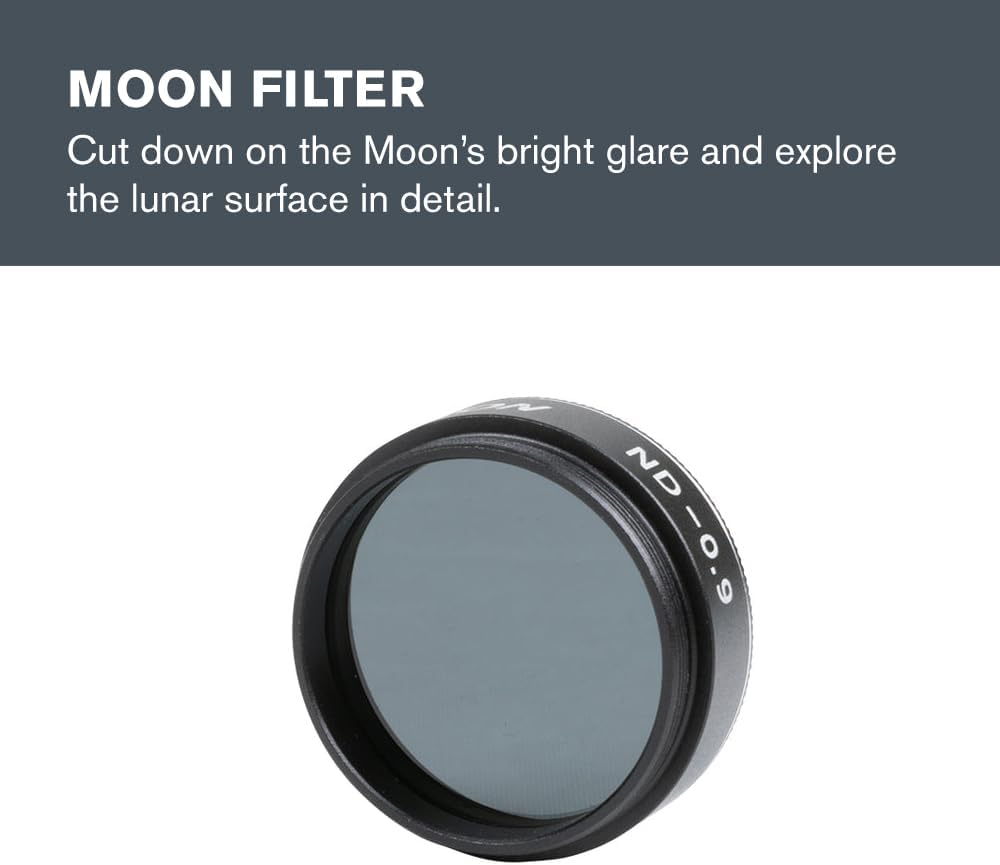 Celestron 94303 Kit d'oculaires et de filtres de 1,25 Pouce - 14 pièces dans Un étui de Transport en métal doublé de Mousse, Argent