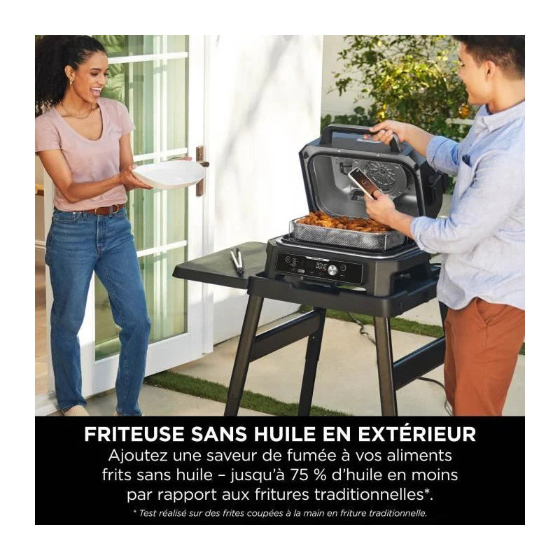 Barbecue électrique Avec Fumoir Et Thermosonde - - Woodfire Pro Connect Xl - Og901eu - Granulés Woodfire -