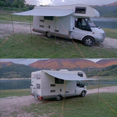 Unikka Comfort Pare-Soleil pour Caravane Camping-Car Compatible avec Thule Fiamma (400 * 240cm)