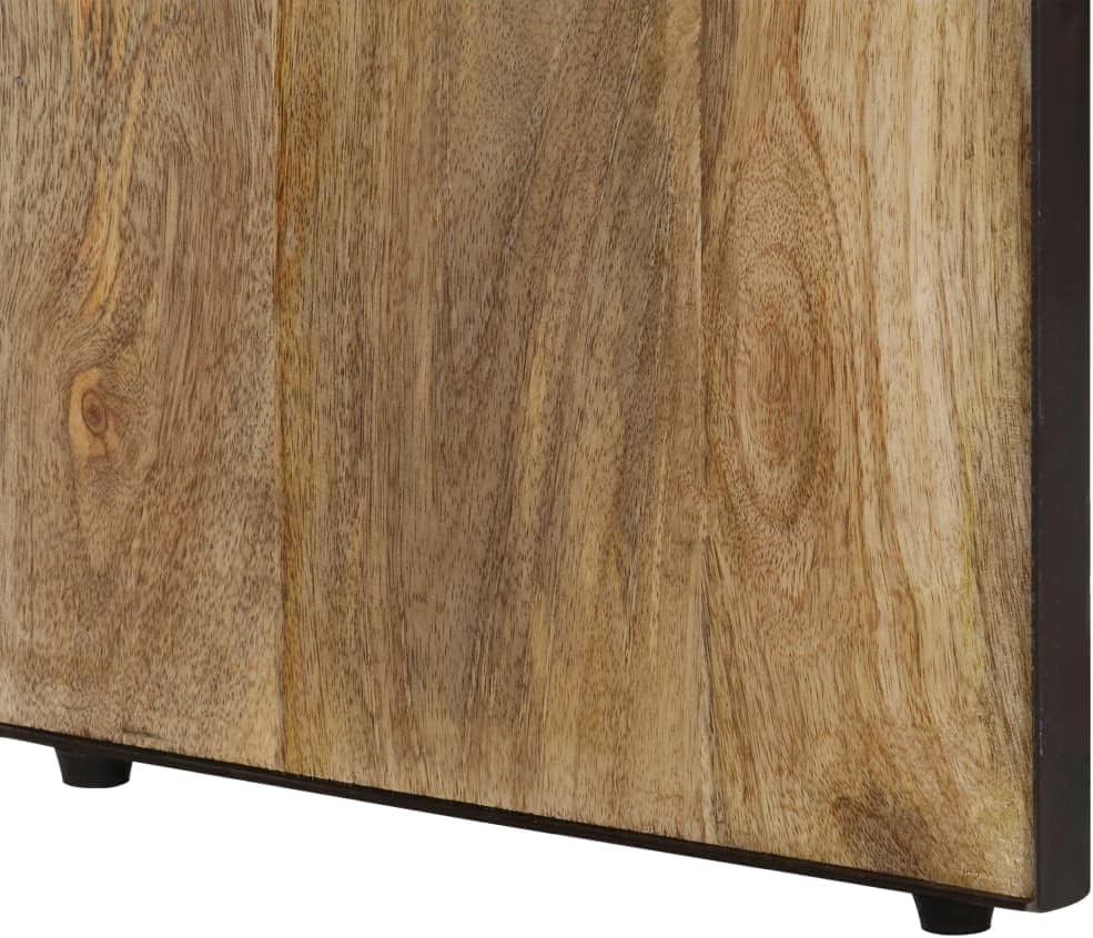vidaXL Buffet Bahut Armoire Commode Meuble de Rangement Bois Manguier Massif