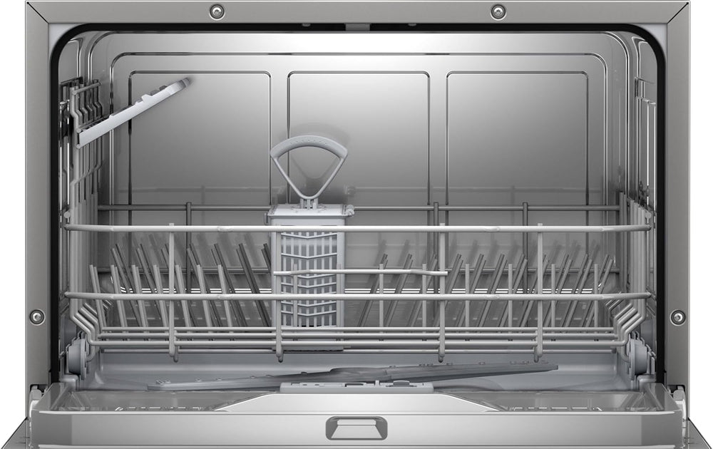 Bosch SKS2ITI00E, Série 2, Lave-vaisselle compact 55cm, Pose-libre, Argent