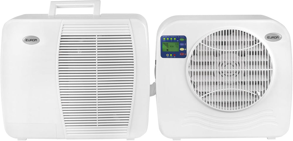 EUROM Split Climatiseur AC2401 pour caravane camping-car bateau bus camping-car caravane mobil-home | Climatiseur mobile avec 2400 BTU | Modèle amélioré du légendaire climatiseur AC2400