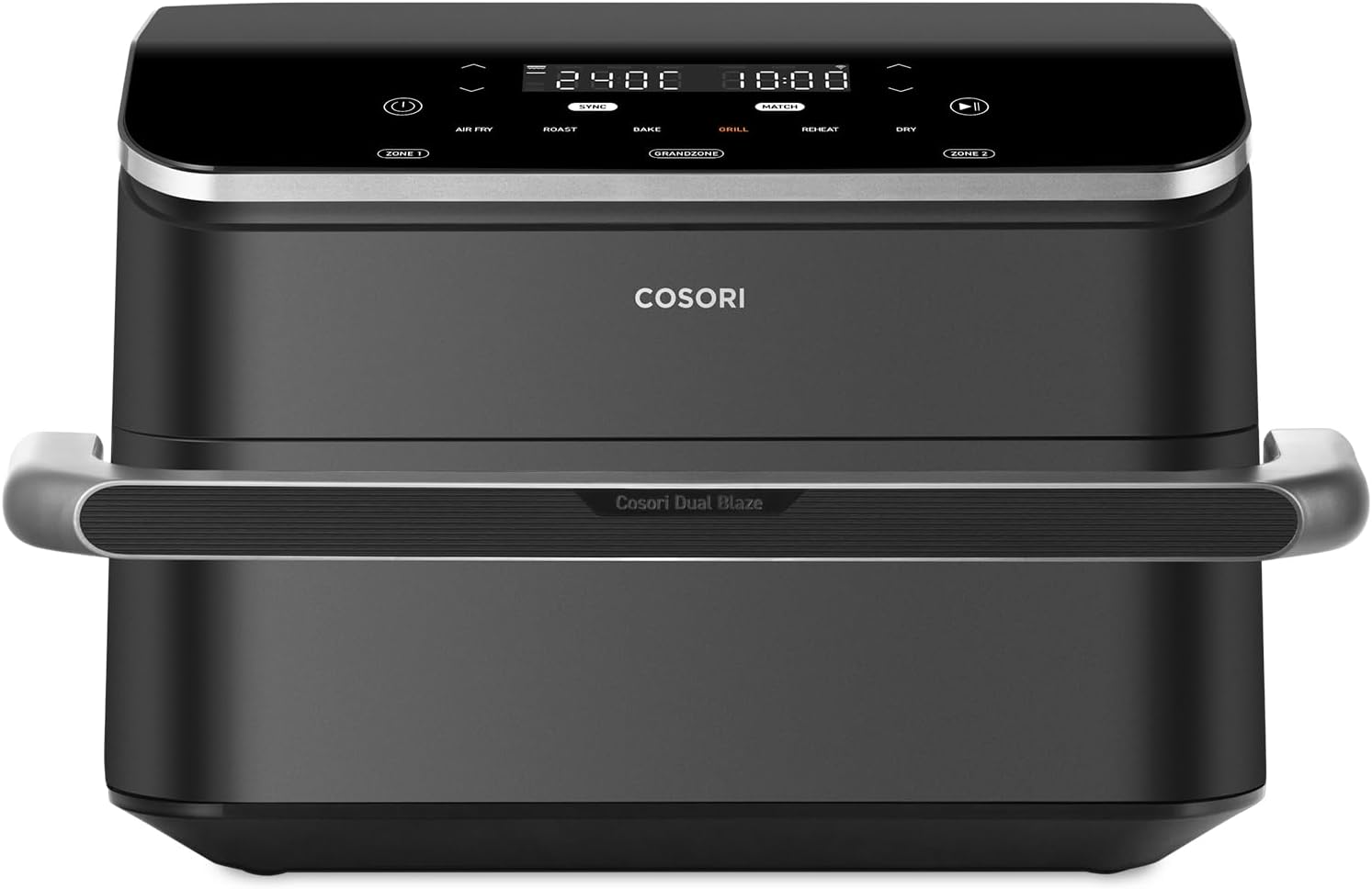 COSORI Air Fryer 10L Twinfry,Dual Zone Avec Sparateur Amovible,Capacit Flexible de 10L,Friteuse sans Huile 6-en-1,35鈩240鈩66% d'nergie en Moins,Livre de Recettes et Application