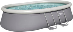 Piscine autoportante Ovale Fast Set 549 x 366 x 122 cm avec Filtration