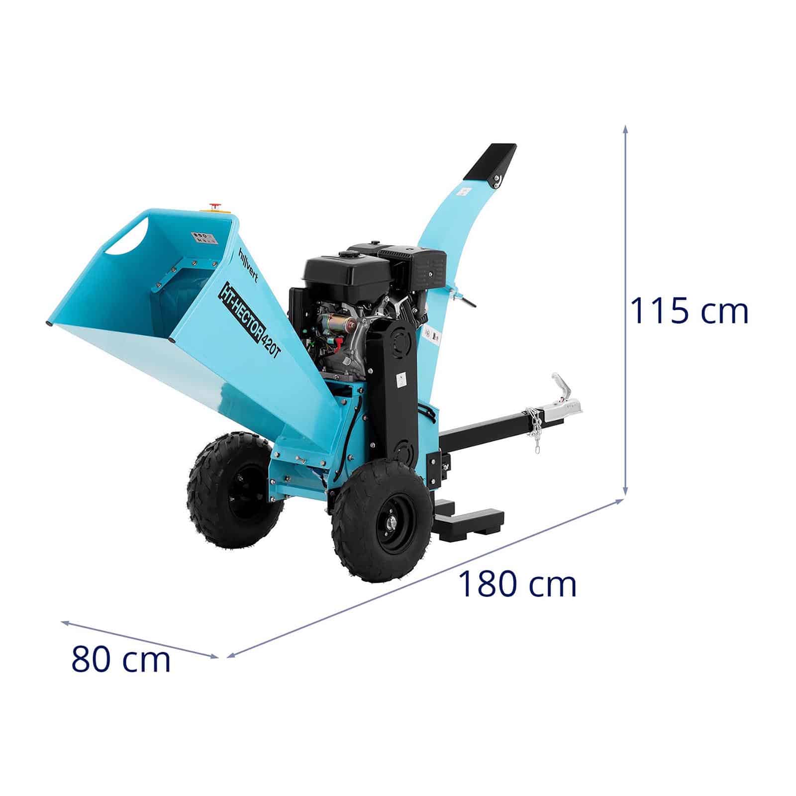 Broyeur à essence 7 CV Largeur de coupe 50 mm Broyeur à bois 14_0007476 -