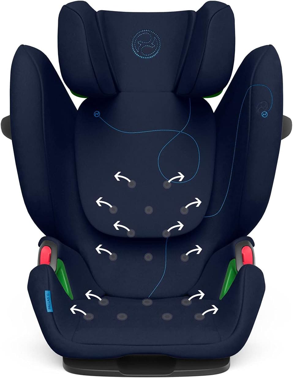Cybex Pallas G2 Plus/Stormy Blue-light blue PU1